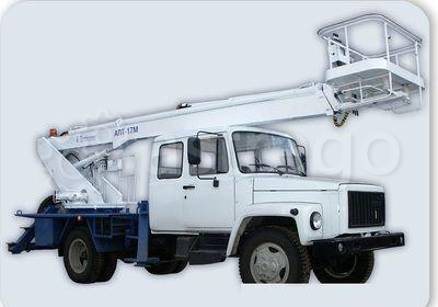 Автовышка телескопическая ПСС 131.18Э на шасси ГАЗ 33086 Самара - изображение 1