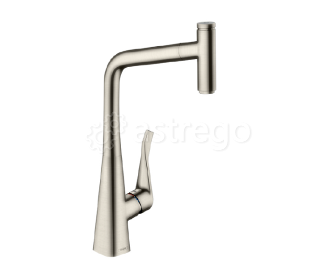 Смеситель для кухни Hansgrohe, Metris Select M71, тип открывания воды - однорычажный 14884800 Москва - изображение 1