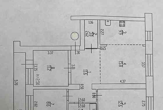 4-комн. квартира, 77 м2, 4/5 эт. Славгород