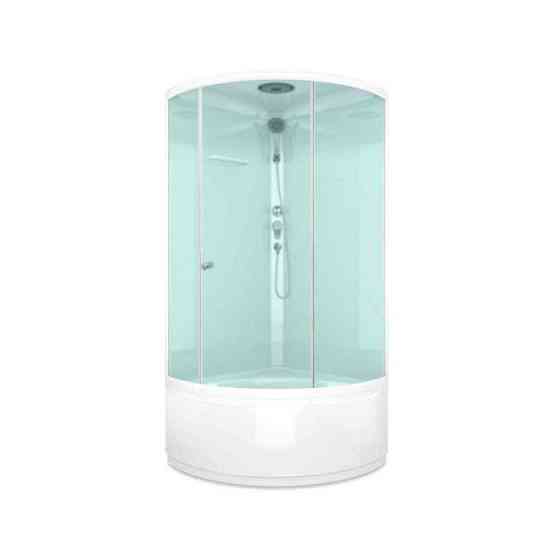Душевая кабина Simple99high 90x90высокий поддон сатиновое-матовое стекло DOMANI-Spa DS01Sm99HWM00У 0 Москва