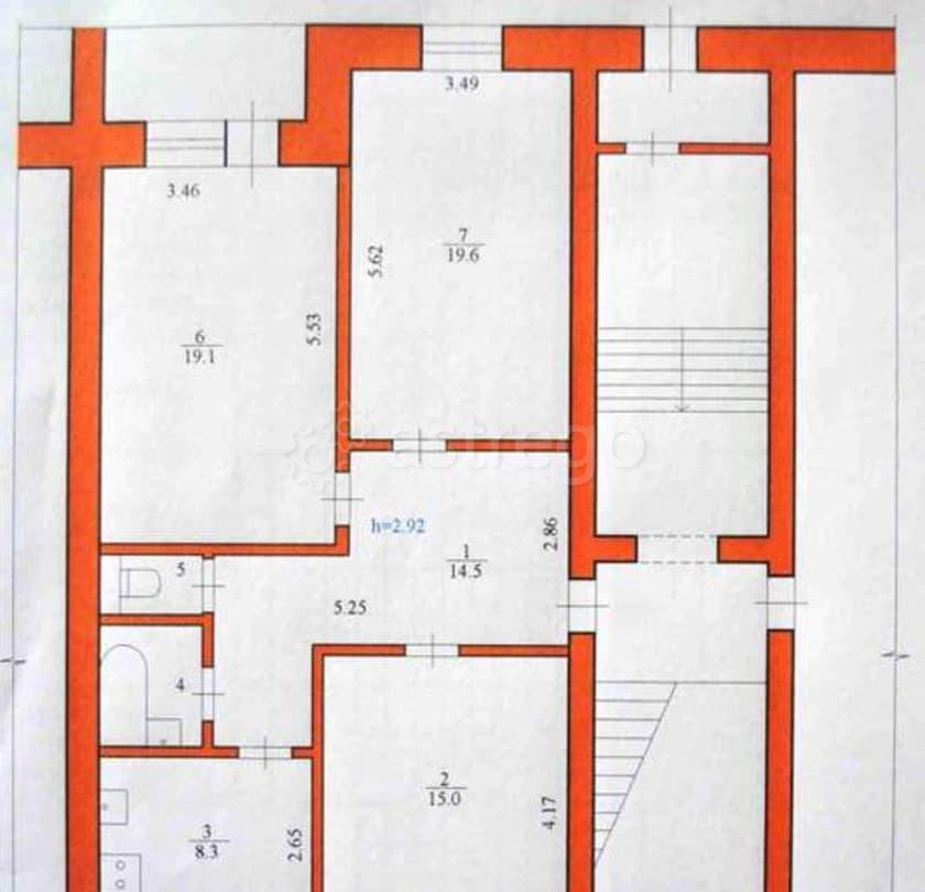 3-комн. квартира, 80.6 м2, 1/5 эт. Благовещенск - изображение 10