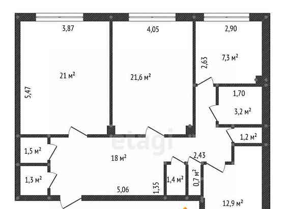 Офис, 90 м2 Уфа