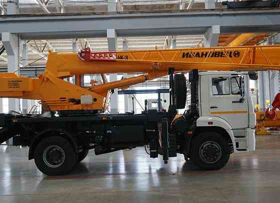 Кран Ивановец КС-35714К-3 шасси Камаз 53605 (4х2) 16т., 18 м Самара