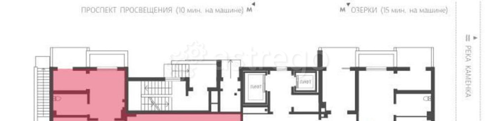 Свободного назначения, 100.6 м2 Санкт-Петербург - изображение 3