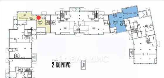 3-комн. апарт-ы, 156.8 м2, 1/9 эт. Химки