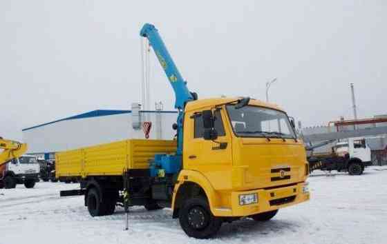 КМУ КАМАЗ 65115-3094-48 (Евро-5) + HORYONG HRS216 верх.упр. + борт сталь 6.8м. + бур 360мм. Самара