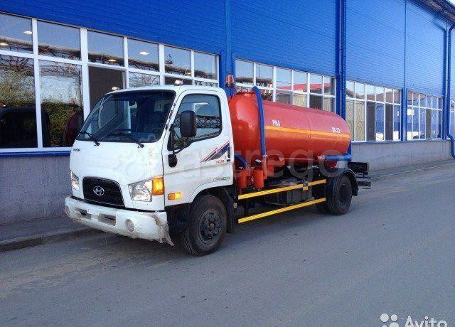 Вакуумная машина на шасси Hyundai HD 78 Челябинск - изображение 1