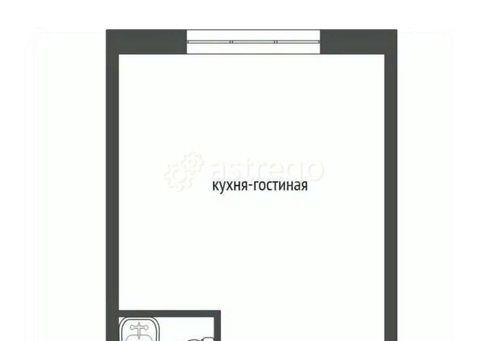 Студия, 17.2 м2, 3/5 эт. Красноярск - изображение 4