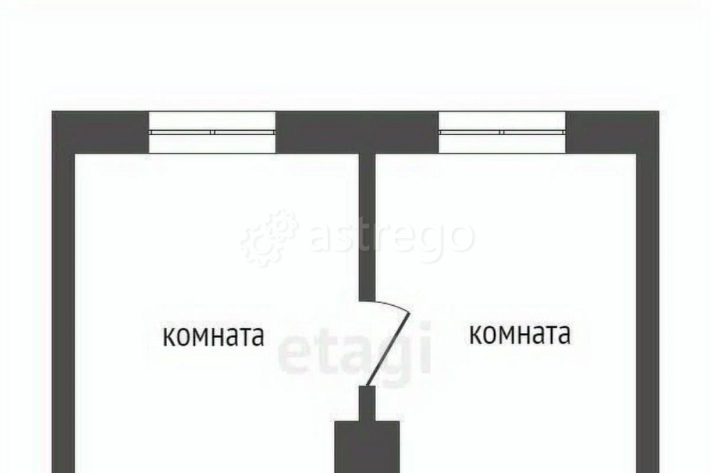 Комната, 23.8 м2, 4/5 эт. Красноярск - изображение 2