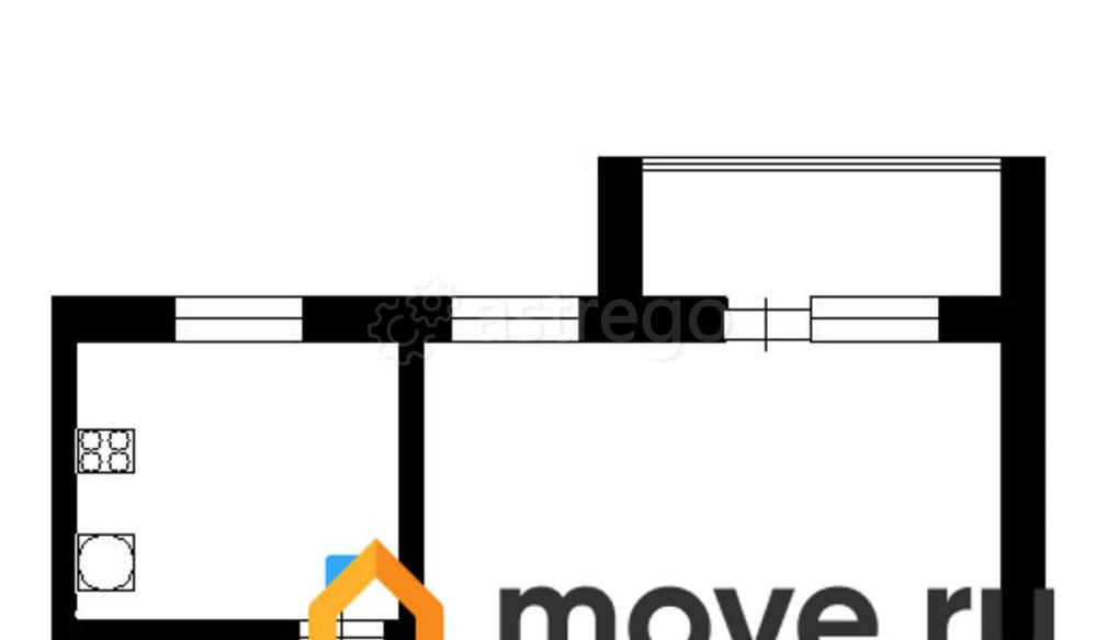 1-комн. квартира, 39.1 м2, 4/5 эт. Славгород - изображение 2