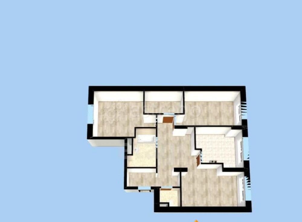 4-комн. квартира, 90 м2, 3/10 эт. Уфа - изображение 4