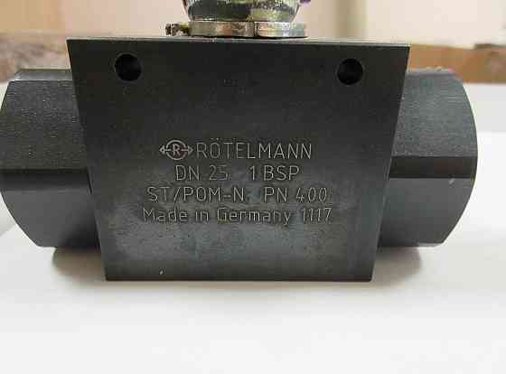Шаровой кран двухходовые DN25, 1 BSP, PN400 Rtelmann Москва