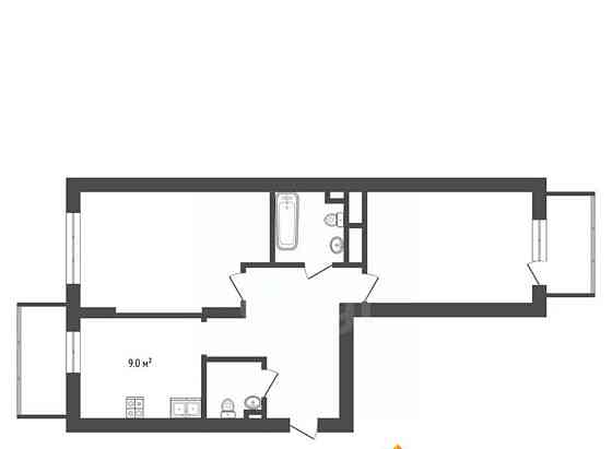 2-комн. квартира, 68.7 м2, 8/17 эт. Одинцово