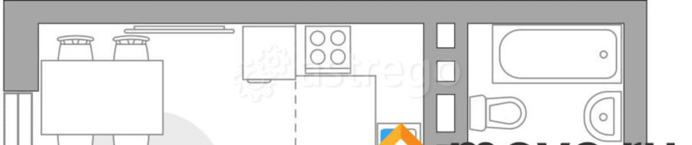 Студия, 29 м2, 7/23 эт. Уфа - изображение 1