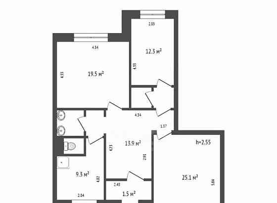 Офис, 92.6 м2 Красноярск
