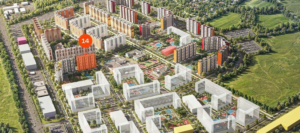 Студия, 28.13 м2, 15/17 эт. Домодедово - изображение 5