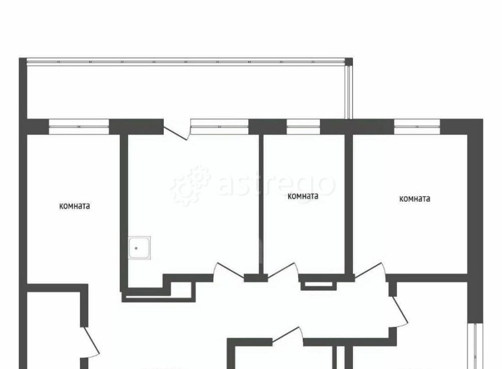 4-комн. квартира, 119 м2, 16/20 эт. Красноярск - изображение 1