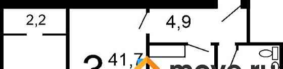 3-комн. квартира, 57 м2, 7/9 эт. Орехово-Зуево