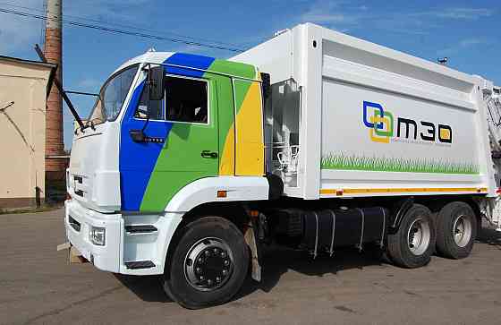 Мусоровоз МК-4545-08 Мусоровоз МК-200 на шасси КАМАЗ-65115-3081-48 бескаркасный кузов САУ РАРЗ Краснодар