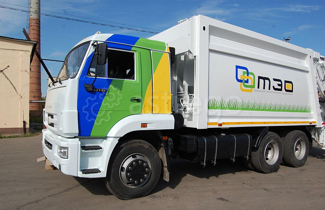 Мусоровоз МК-4545-08 Мусоровоз МК-200 на шасси КАМАЗ-65115-3081-48 бескаркасный кузов САУ РАРЗ Краснодар - изображение 1