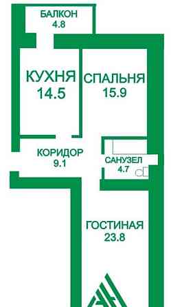 2-комн. квартира, 67.8 м2, 2/15 эт. Благовещенск