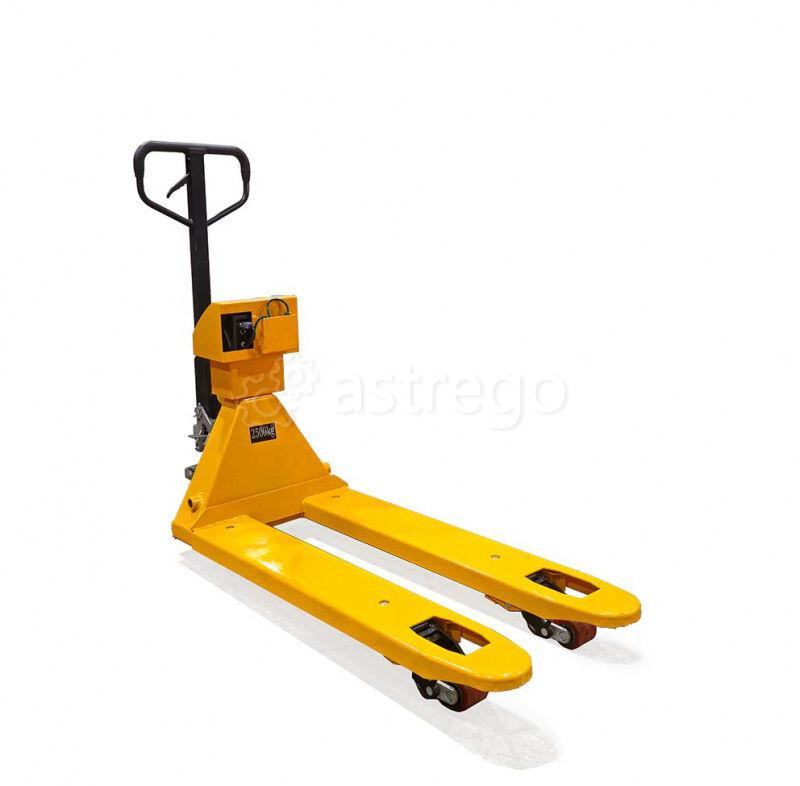 Тележка гидравлическая с весами 3000 кг 1150 мм полиуретановые колеса TOR AC-CW2 (серия G) Челябинск - изображение 1