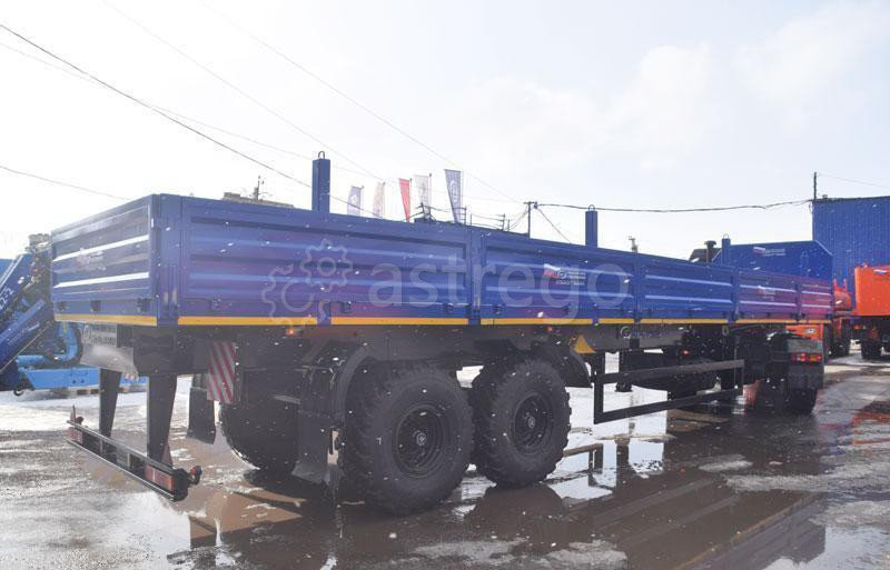 Бортовой полуприцеп УЗСТ 9175-007Б2 (2 оси, г/п 22 т) Самара - изображение 1