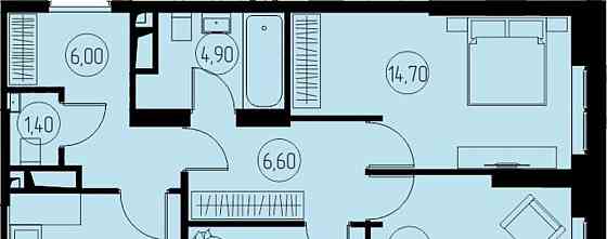 3-комн. квартира, 75.3 м2, 20/23 эт. Пушкино