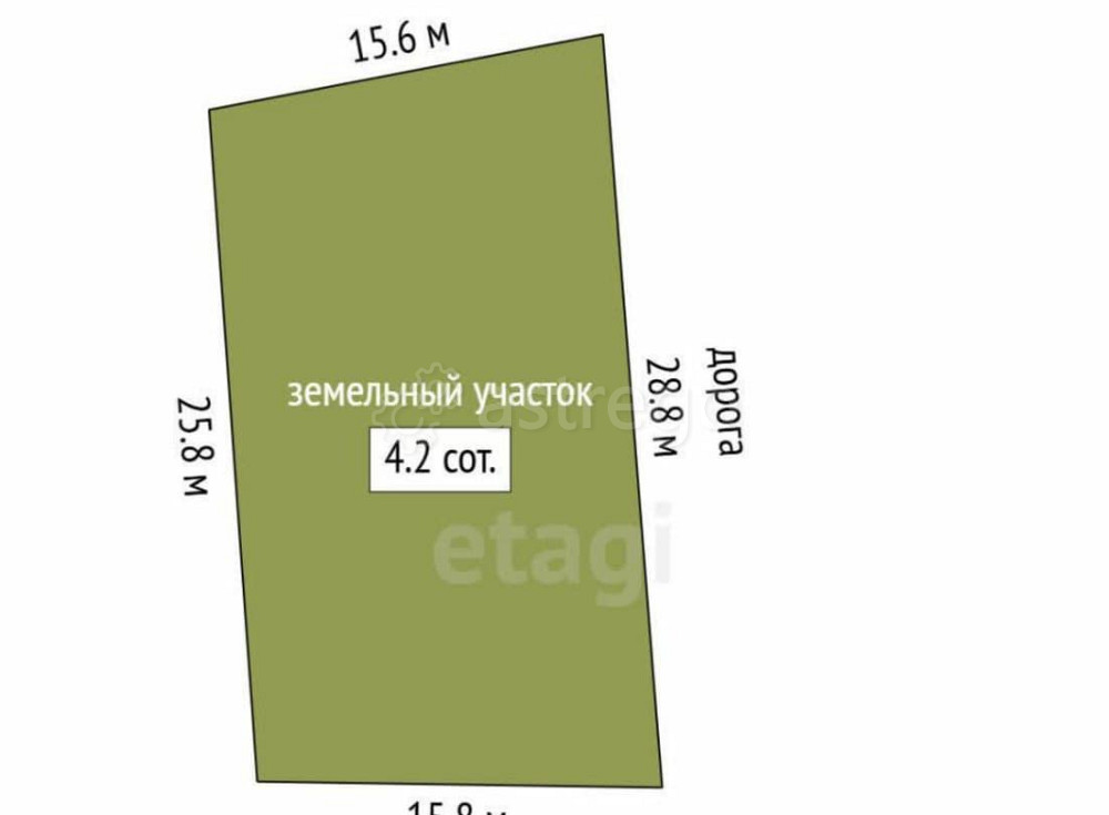 Дом, 28.8 м2, 4.18 сотки, 1 эт. Бирск - изображение 2