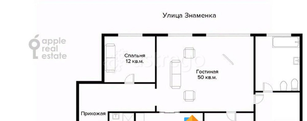 4-комн. квартира, 160 м2, 4/6 эт. Москва - изображение 5