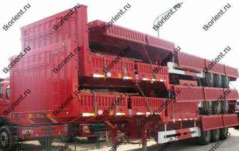 Полуприцеп бортовой ZHONGJI (CIMC) ZJV94000Y с фитингами Благовещенск