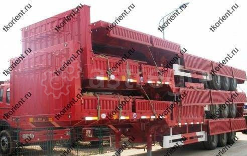 Полуприцеп бортовой ZHONGJI (CIMC) ZJV94000Y с фитингами Благовещенск - изображение 1