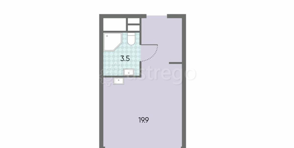 Свободного назначения, 23.4 м2 Москва - изображение 1