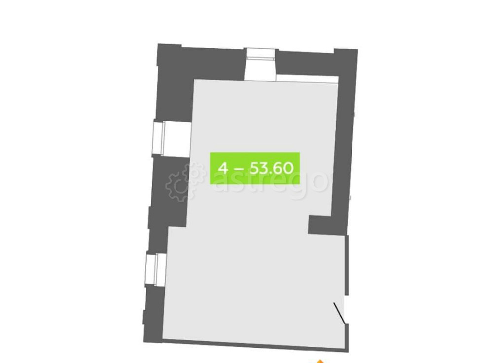 Свободного назначения, 53.6 м2 Архангельск - изображение 2