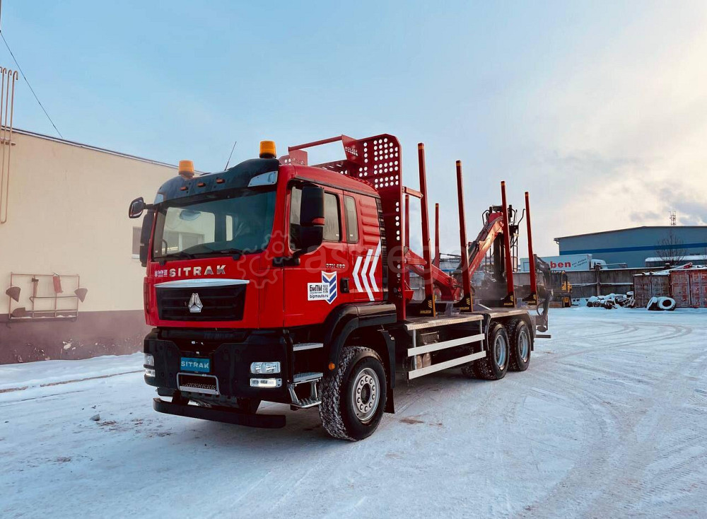 Лесовоз Sitrak C7H 6х4 с КМУ Велмаш-С 10-86 Набережные Челны - изображение 1