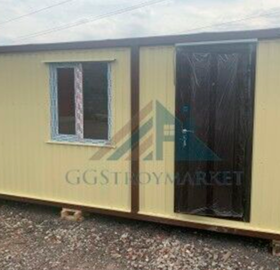 Бытовка металлическая дачная для проживания БК-01 6.0х2.4 м GGStroyMarket, Россия Москва