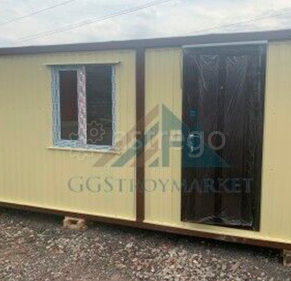 Бытовка металлическая дачная для проживания БК-01 6.0х2.4 м GGStroyMarket, Россия Москва - изображение 1