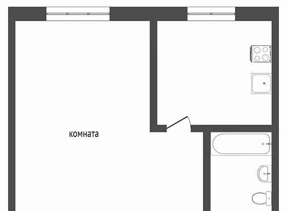 1-комн. квартира, 30.1 м2, 1/5 эт. Норильск
