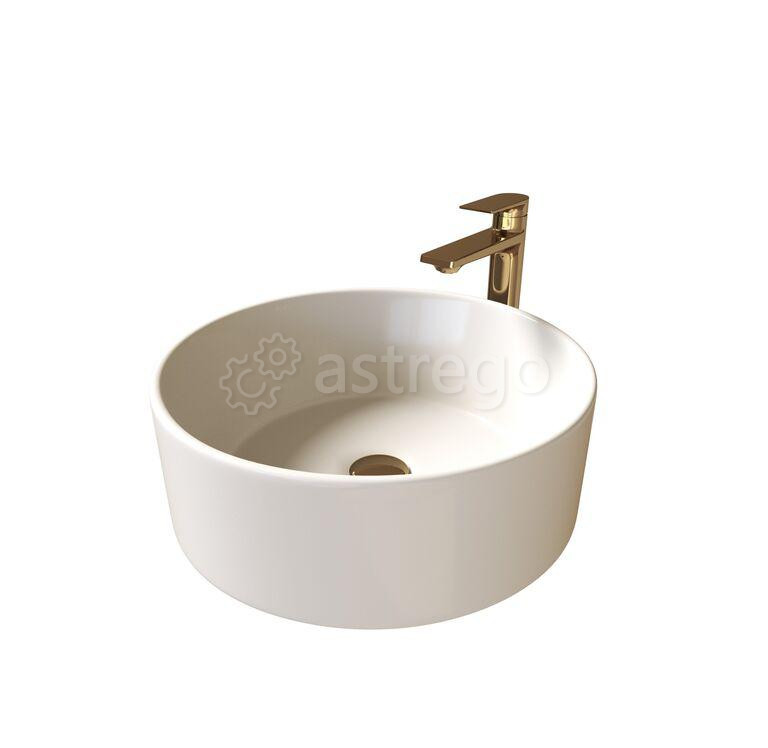 Раковина GR-3013BEM 400*400*120 БЕЖЕВАЯ МАТОВАЯ GROSSMAN Москва - изображение 1