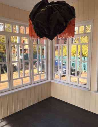 Окно деревянное для дачи, беседки в одно стекло 800х600 мм Москва