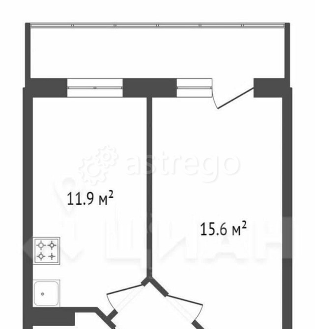 1-комн. квартира, 41 м2, 8/17 эт. Красноярск - изображение 4