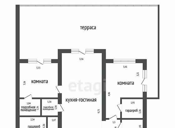 Дом, 93 м2, 10 соток, 1 эт. Красноярск