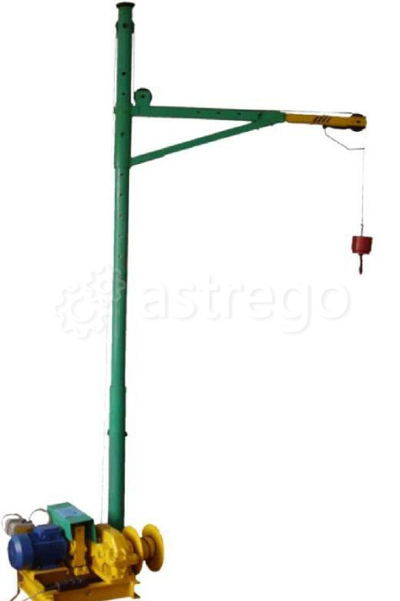 Кран мостовой однобалочный опорный однопролётный 1 т пролет 10,5 м Новосибирск - изображение 1