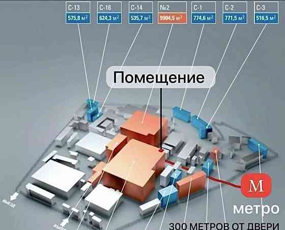 Свободного назначения, 50 м2 Москва