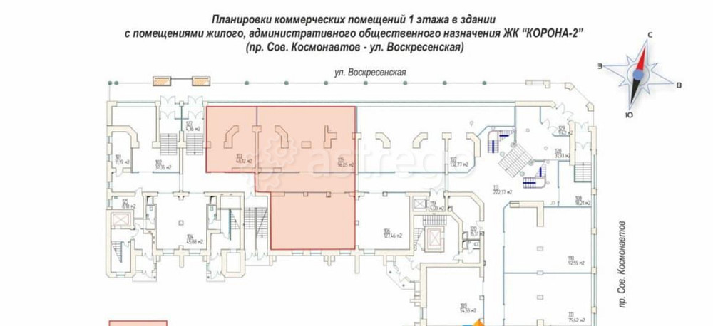 Торговое помещение, 258 м2 Архангельск - изображение 1