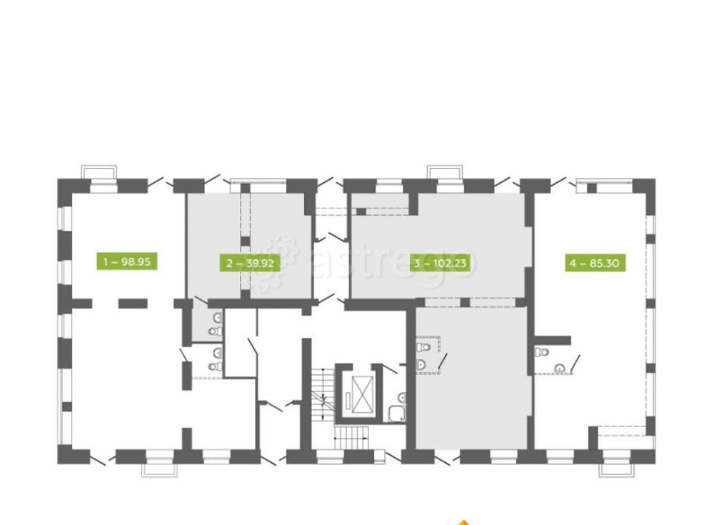 Свободного назначения, 61.58 м2 Северодвинск - изображение 4