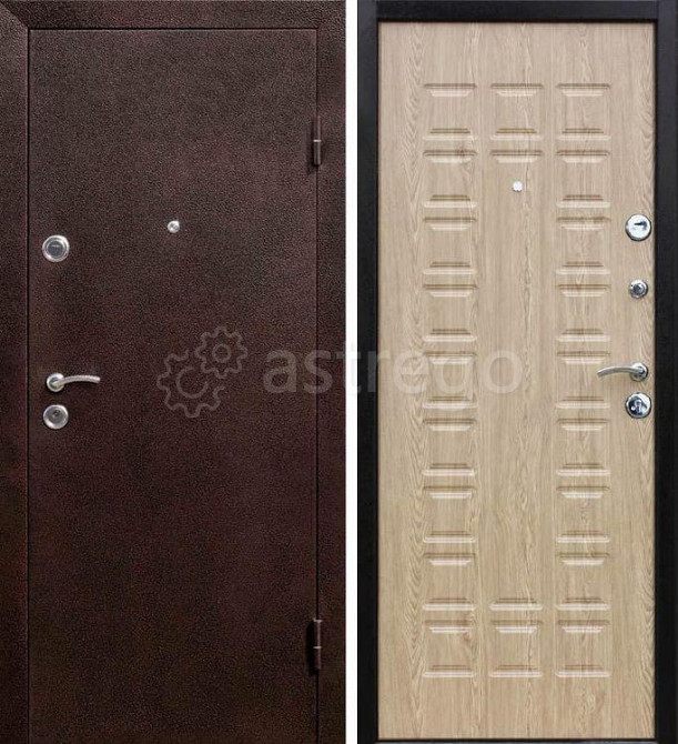 Дверь металлическая Йошкар Карпатская ель 2050*860 Правое открывание vrd-11102 Verda Москва - изображение 1