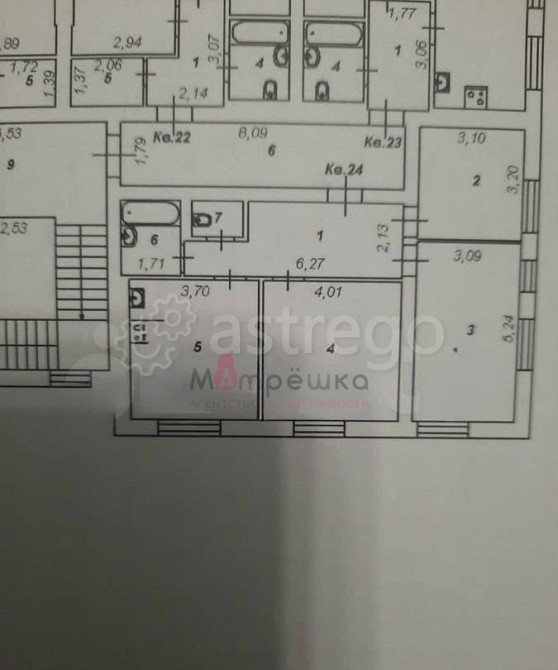 3-комн. квартира, 73 м2, 4/4 эт. Разумное - изображение 8