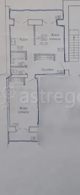 Продам 2-комн. квартиру, 59 м2, 3/9 этаж Саранск - изображение 1