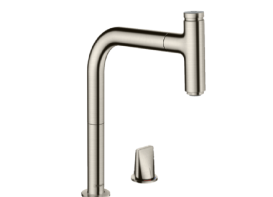 Смеситель для кухни Hansgrohe, Metris Select M71, sBox, тип открывания воды - однорычажный 73804800 Москва